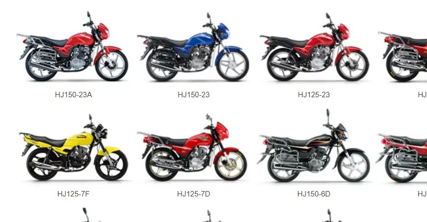 Haojue Motorcycle Price List in Nigeria | LewisRayLaw
